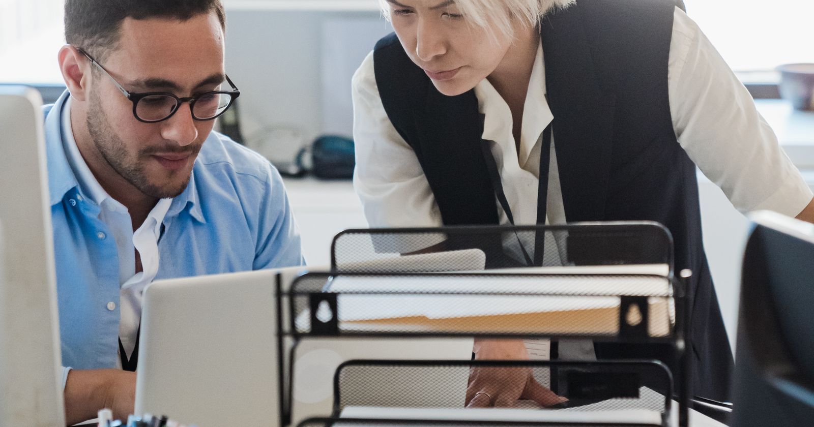 Fichiers et stockage cloud sur un ordinateur portable.